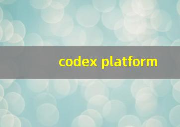 codex platform